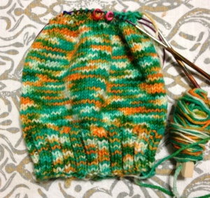 Made this pattern up since i have such an issue with gauge. Yarn: Aquaman-Gnomeacres